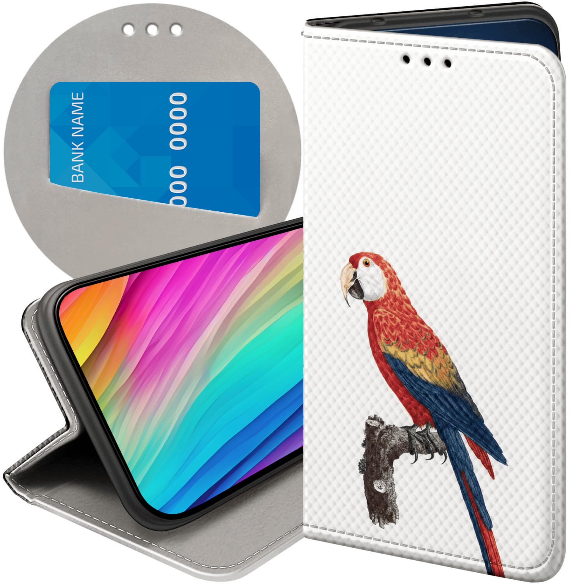 Etui Z Klapką Do Honor 400 Ptaki Ptak Papuga Koliber Futerał Case
