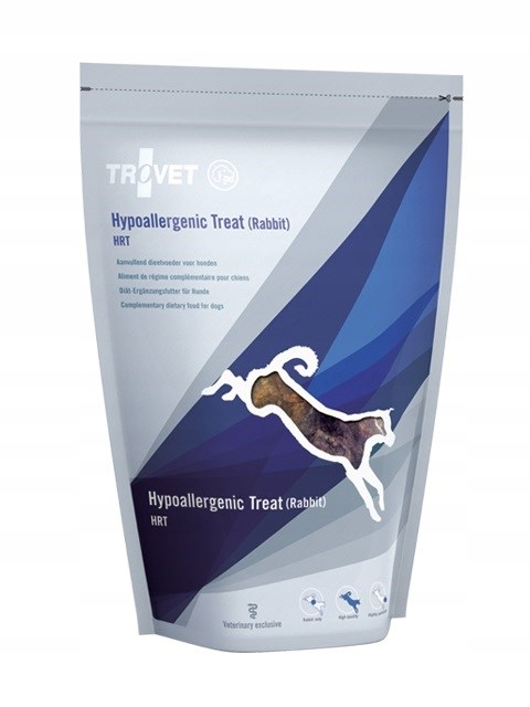 Levně Trovet Hypoallergenic Treat Hrt s králíkem – psí pamlsek – 250 g