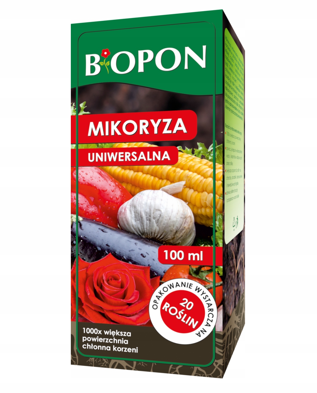 

Mikoryza Uniwersalna do warzyw, kwiatów, drzewek