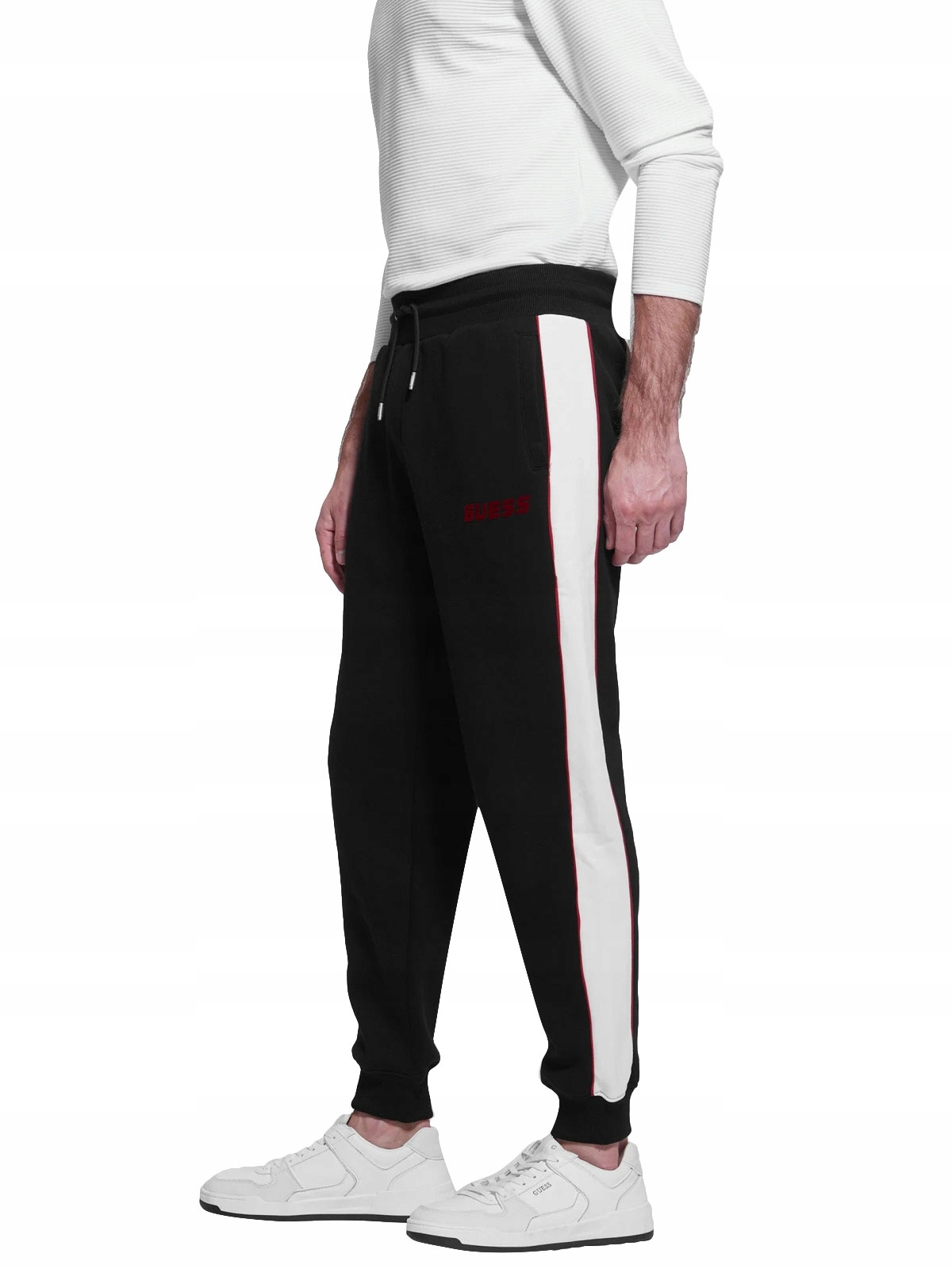 Guess Zateplené Pánské Tepláky Černé vel. M