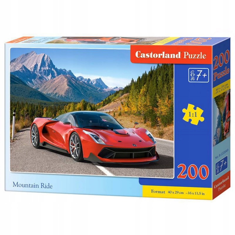 Puzzle 200 Mountain Ride Castorland B-222049