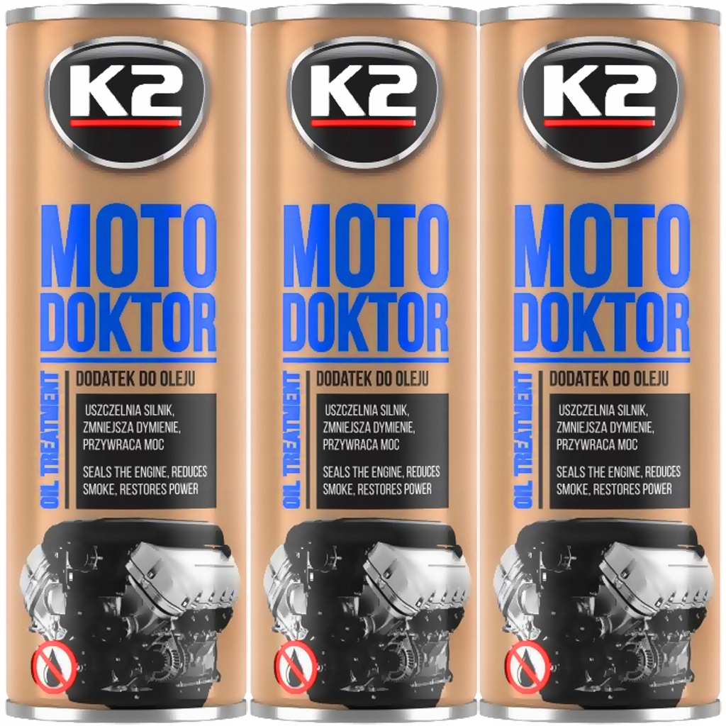 Moto Doktor Reduktor Tarcia uszczelnia silnik 3szt