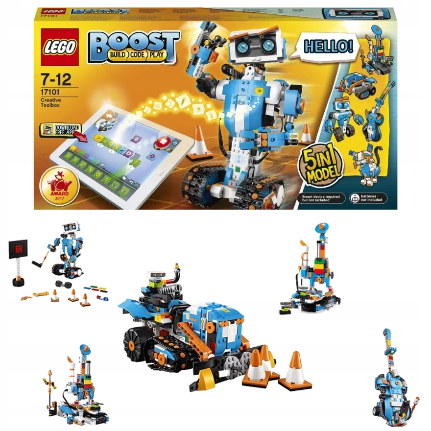 

Lego Boost Zestaw kreatywny Nauka Programowania