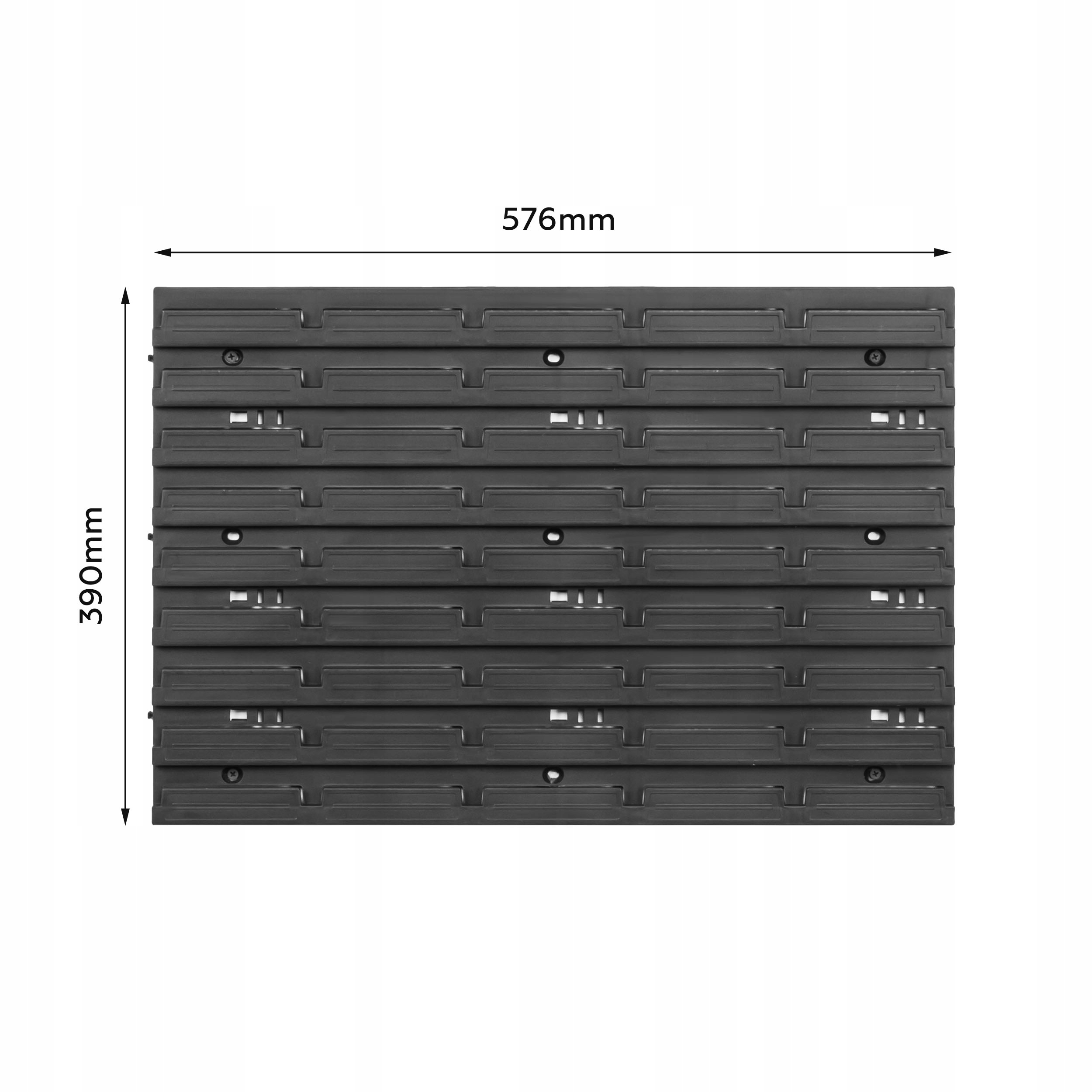 Tablica warsztat narzędziowa 57 x 39 cm +18 Kuwet Szerokość produktu 57 cm