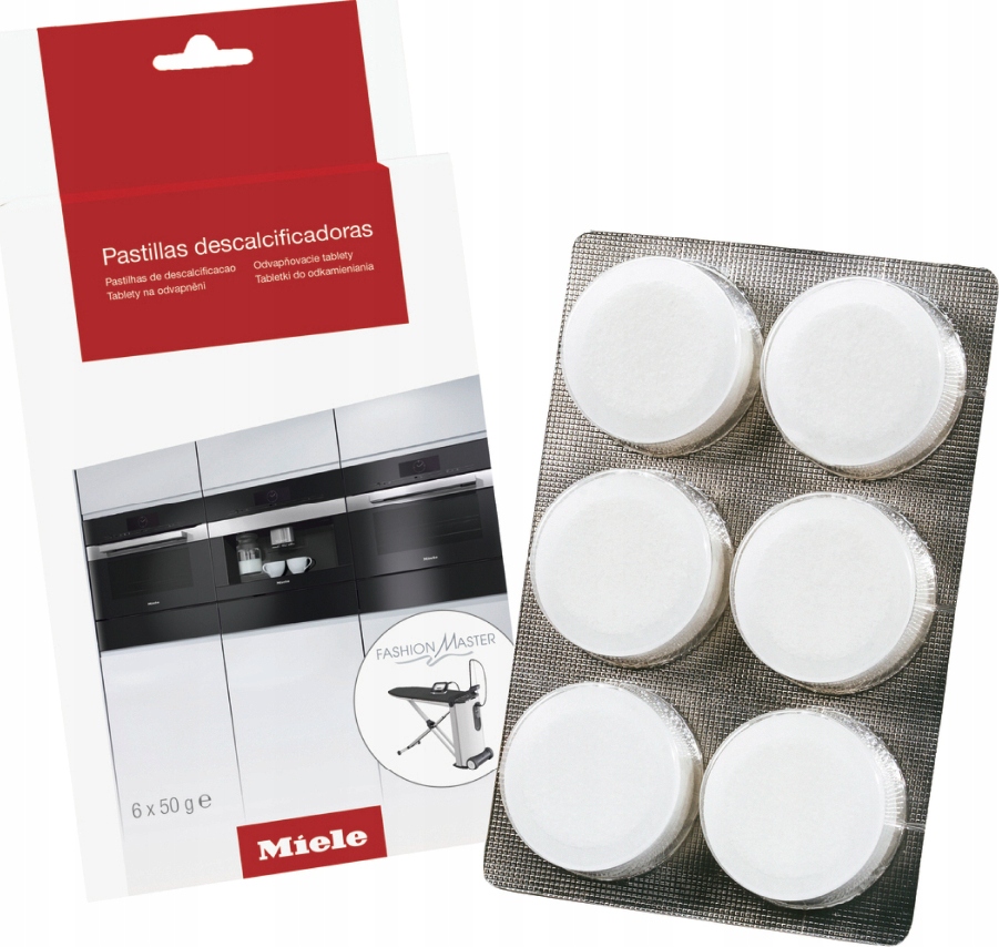 

Miele Tabletki do odkamieniania ekspresów 6szt.