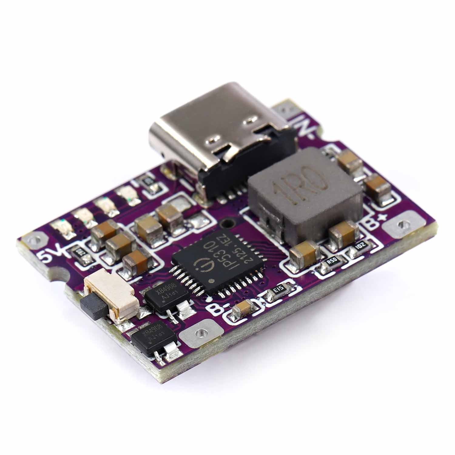 Moduł powerbank IP5310 1x USB-C Li-Ion 3.1A Kod producenta 5905523308914