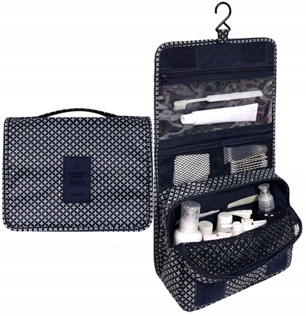 

Wisząca Kosmetyczka Kuferek na haczyk rozkładana