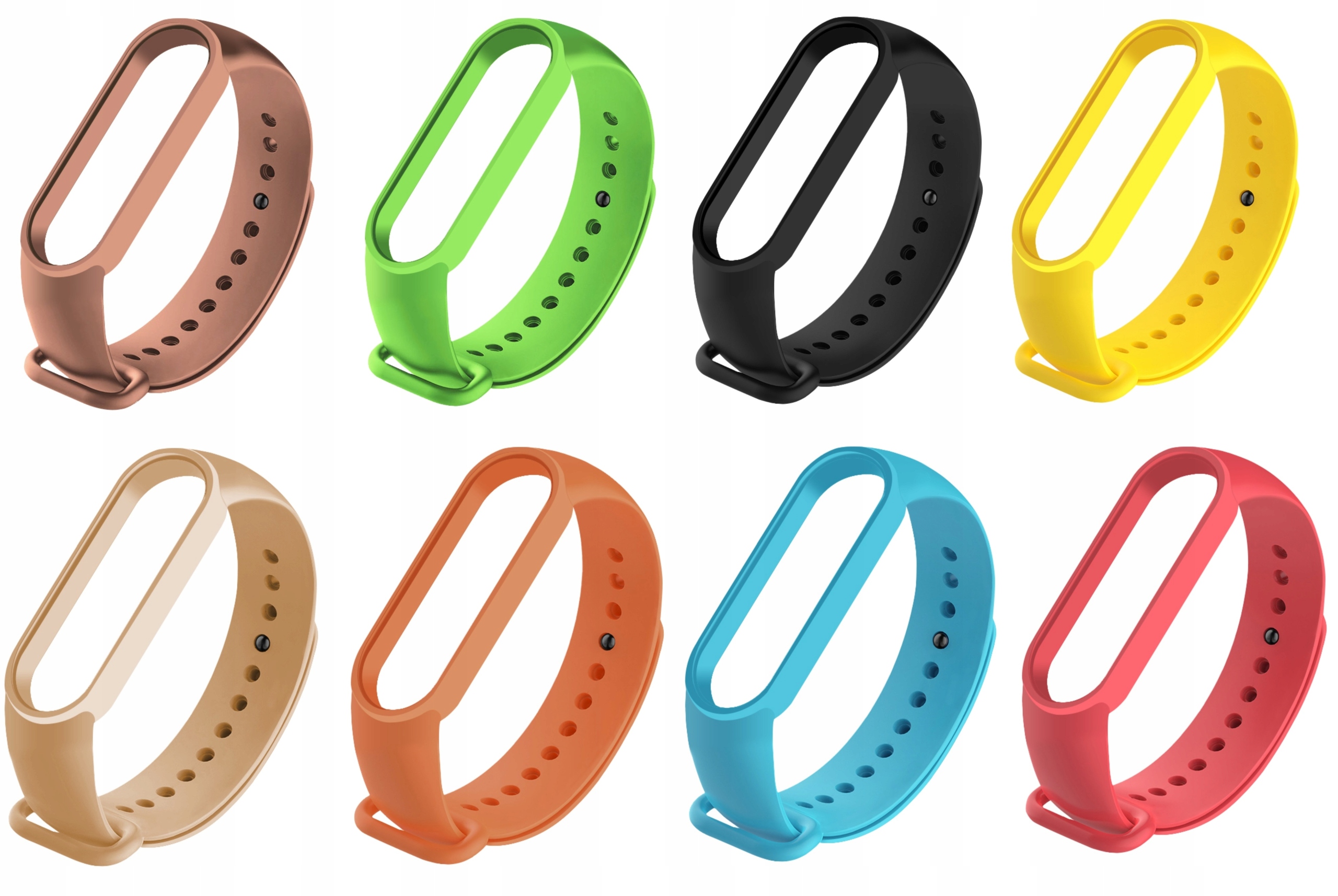

Zestaw 8 Opasek do Xiaomi MI Band 3/ MI Band 4