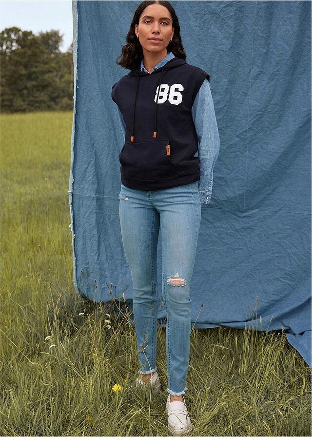 Bonprix 44 KAMIZELKA Z KAPTUREM Płeć kobieta