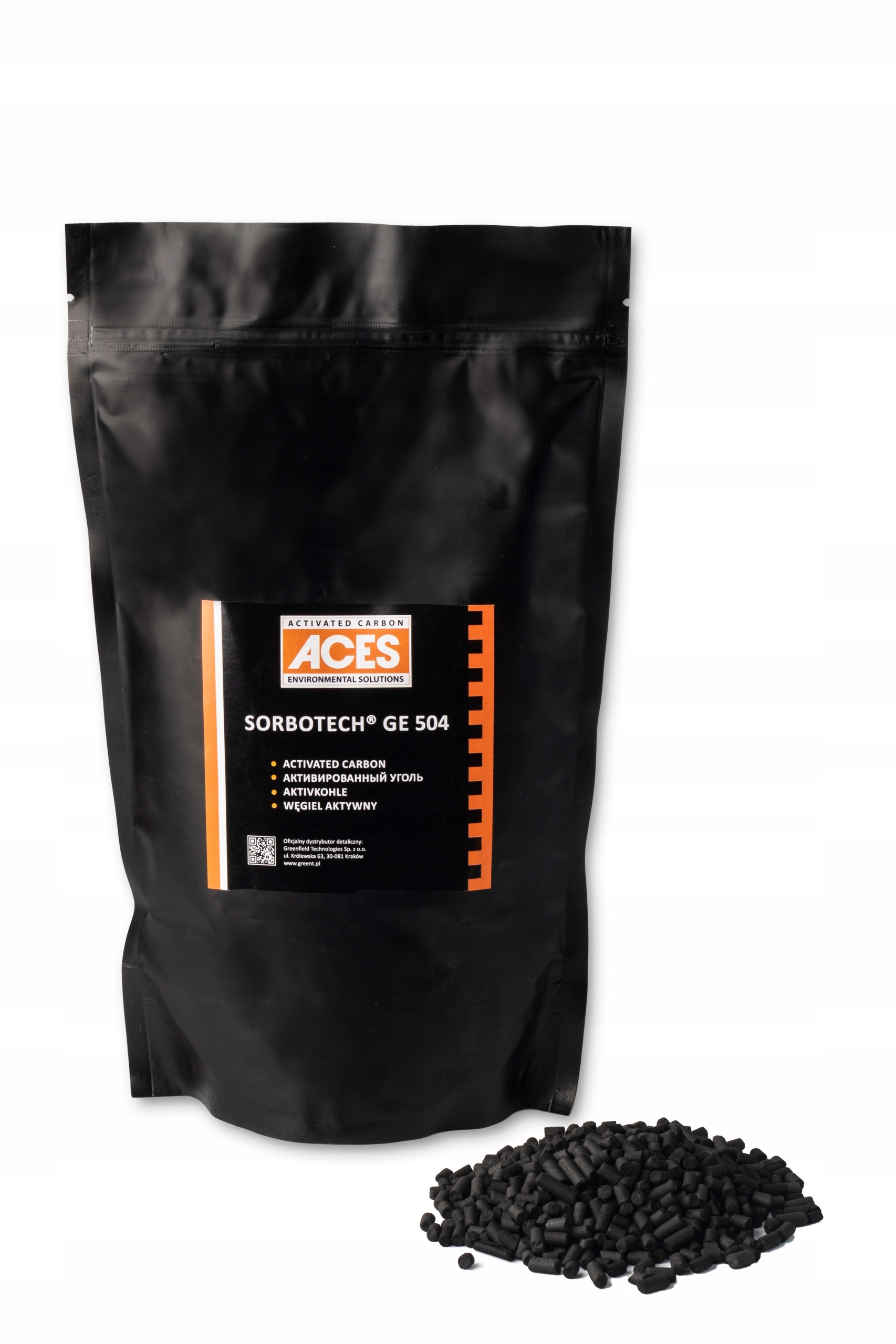 

Węgiel aktywny Sorbotech Ge 504 Akwarium 500ml