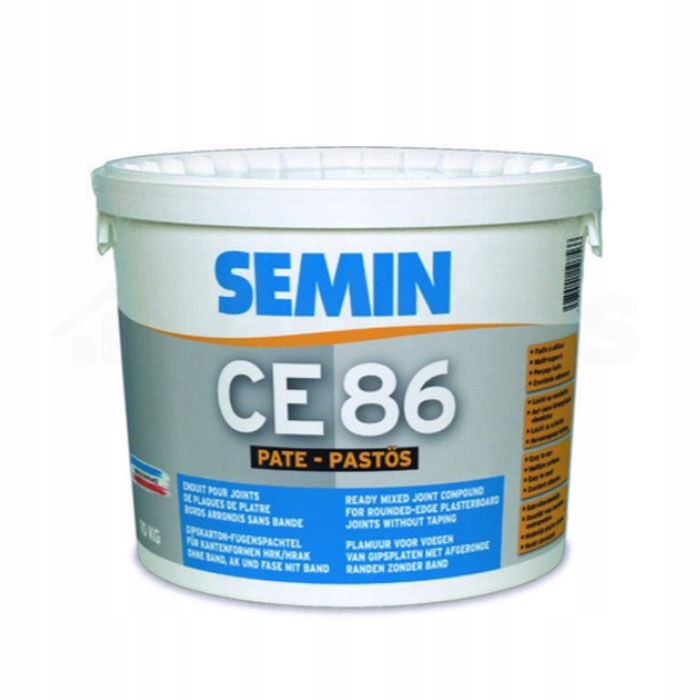 Semin Gotowy Gips Pasta Ce 86 Pate 10KG Do Spoinowania