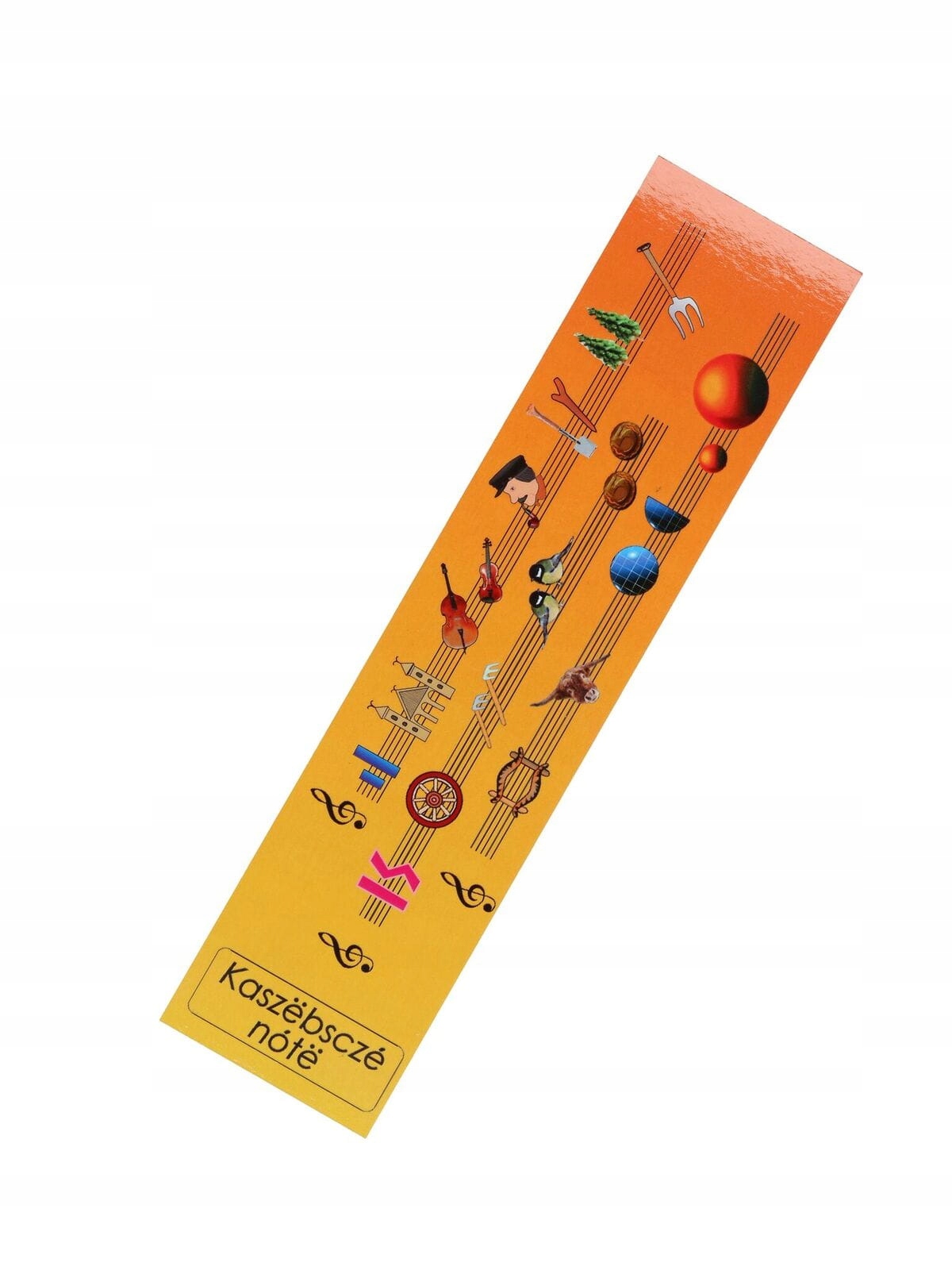 ZAKŁADKA DO KSIĄŻKI - WZORY FOLK - KASZUBSKIE NUTY Marka Czec