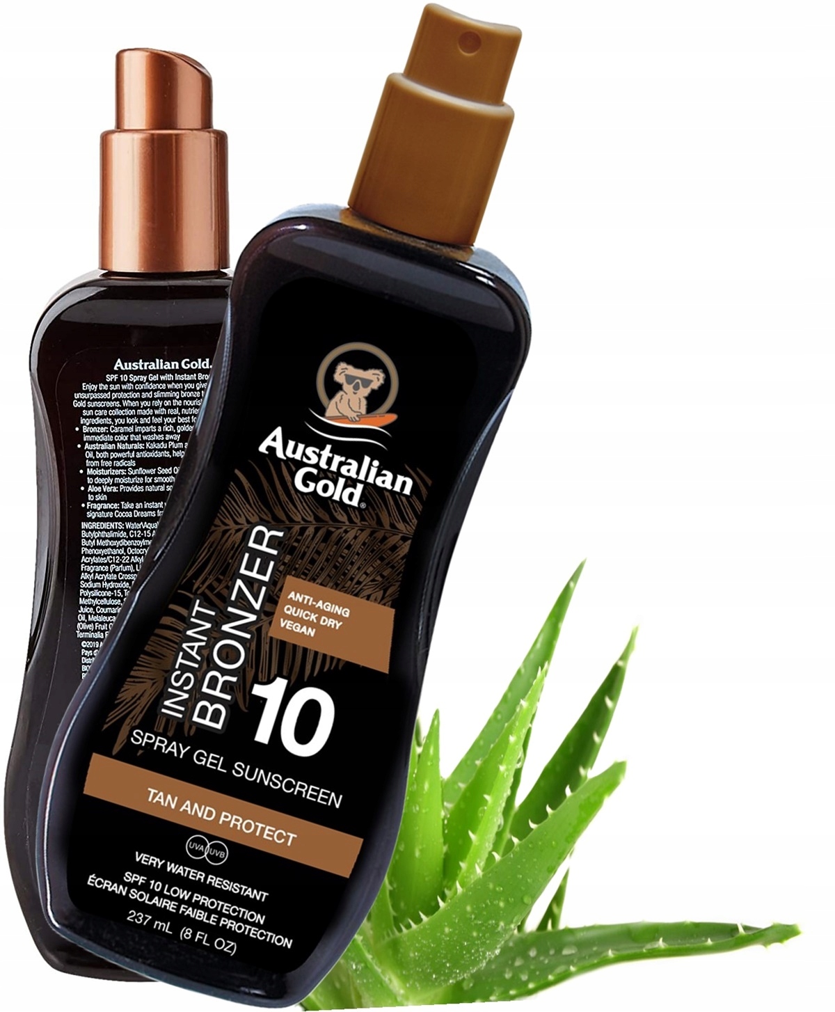 AUSTRALIAN GOLD ZEL Z BRONZEREM SPF 10 SPRAY
