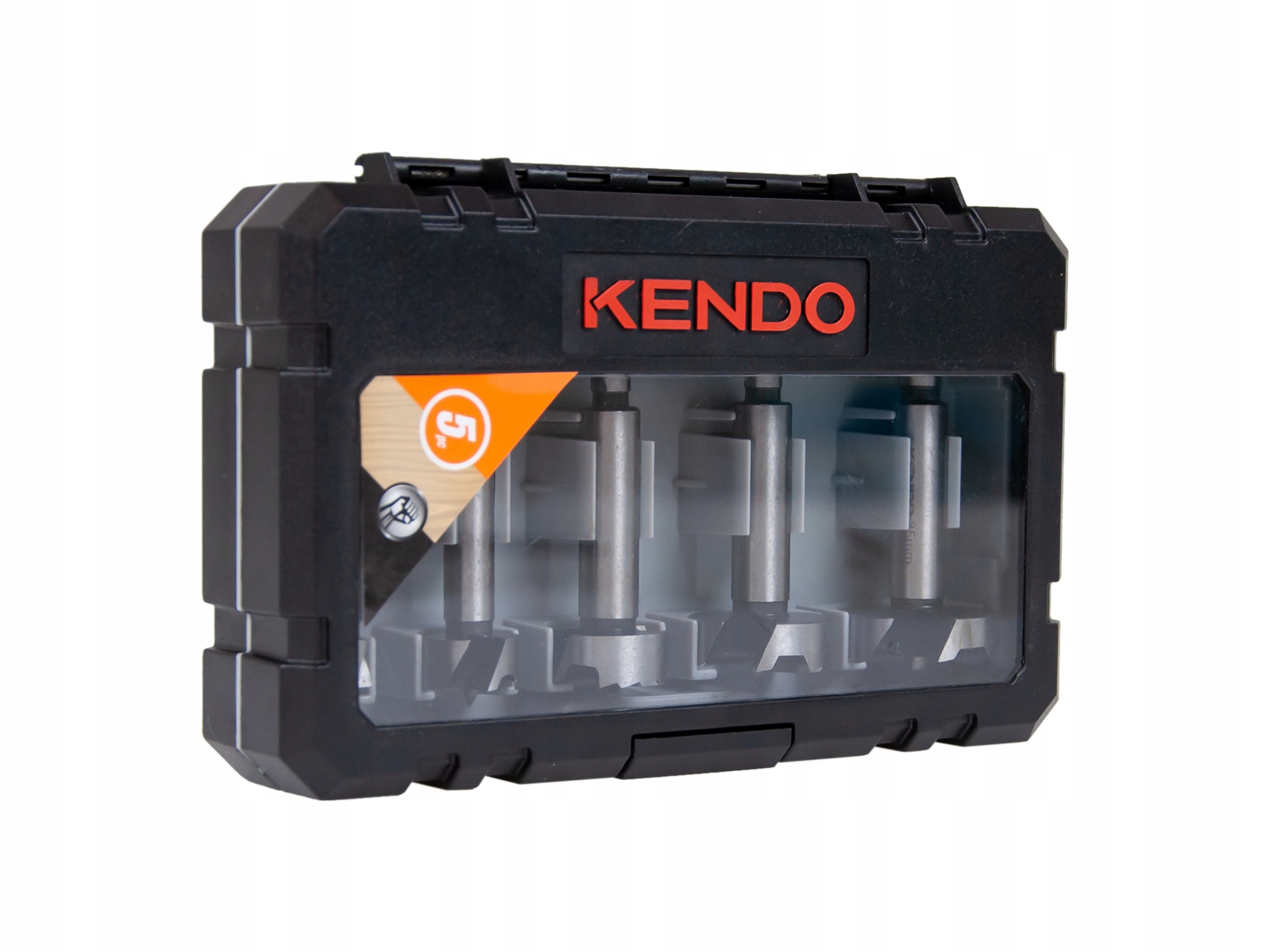 ZESTAW 5 WIERTEŁ FORSTNER PUSZKOWE DO DREWNA 90MM Marka Kendo