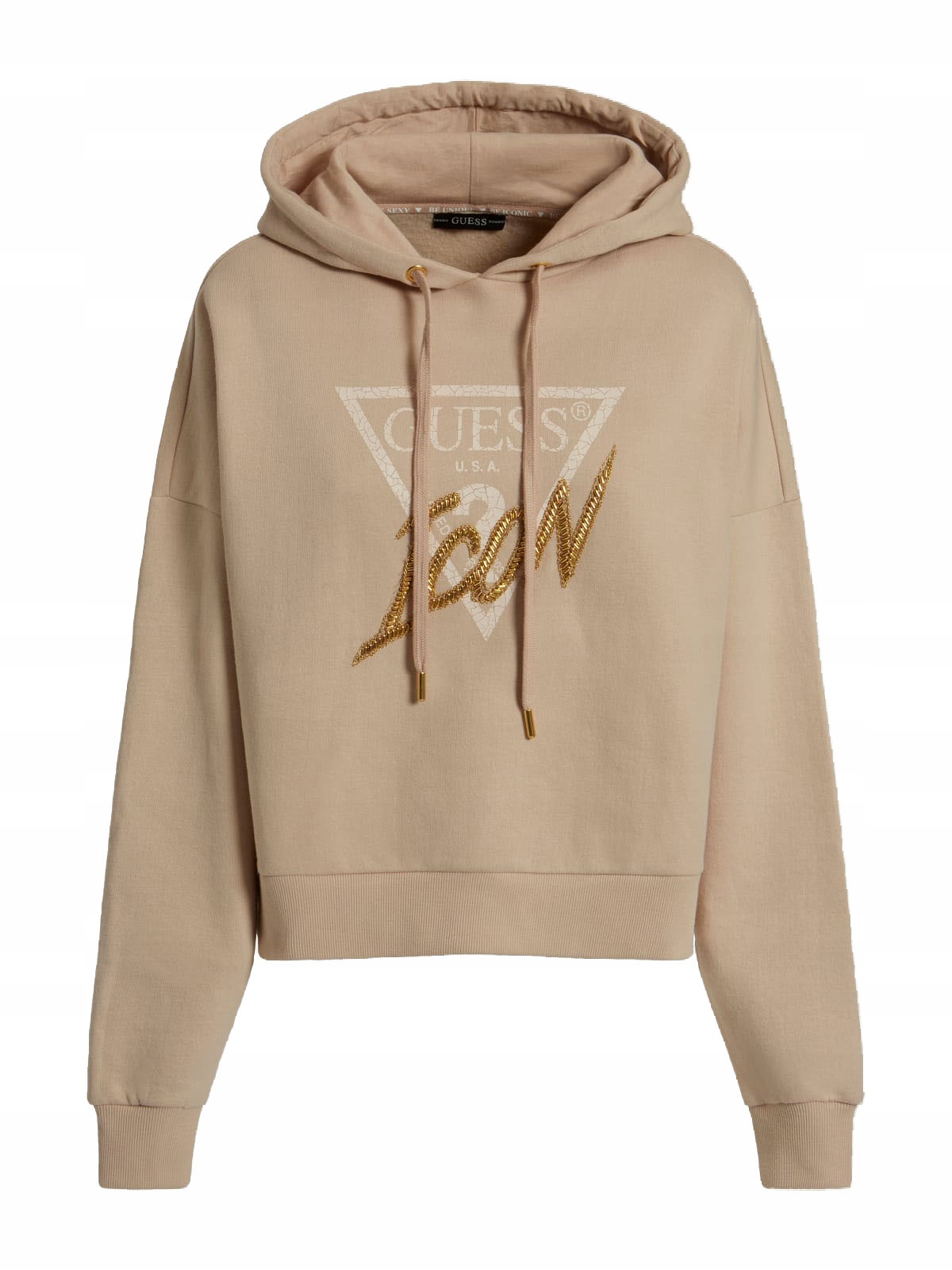 

Guess Bluza Damska Iconic Sweatshirt Beige r. M