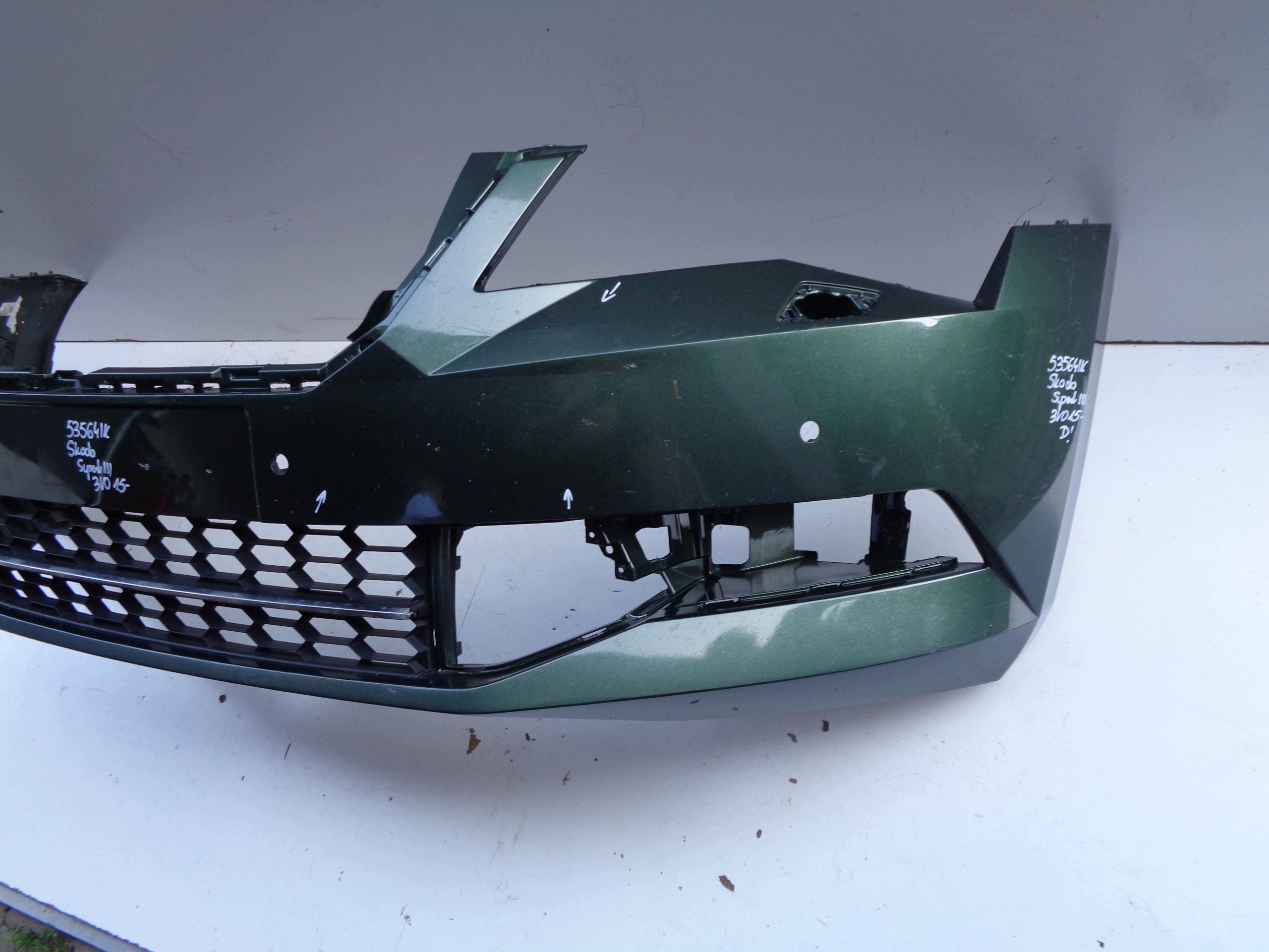 front bumper SKODA SUPERB III 3 3V 3V0 15- NR 53564