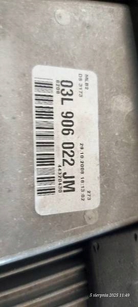 computer 03L906022JM AUDI A4 B8 2.0 TDI