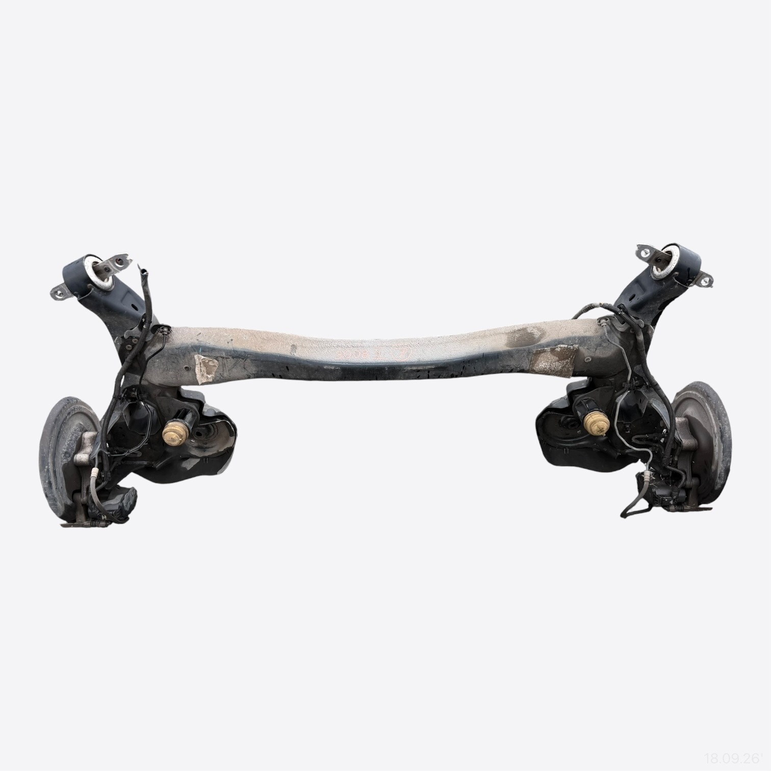 suspension beam axis rear complete calipers PEUGEOT 3008 II discs