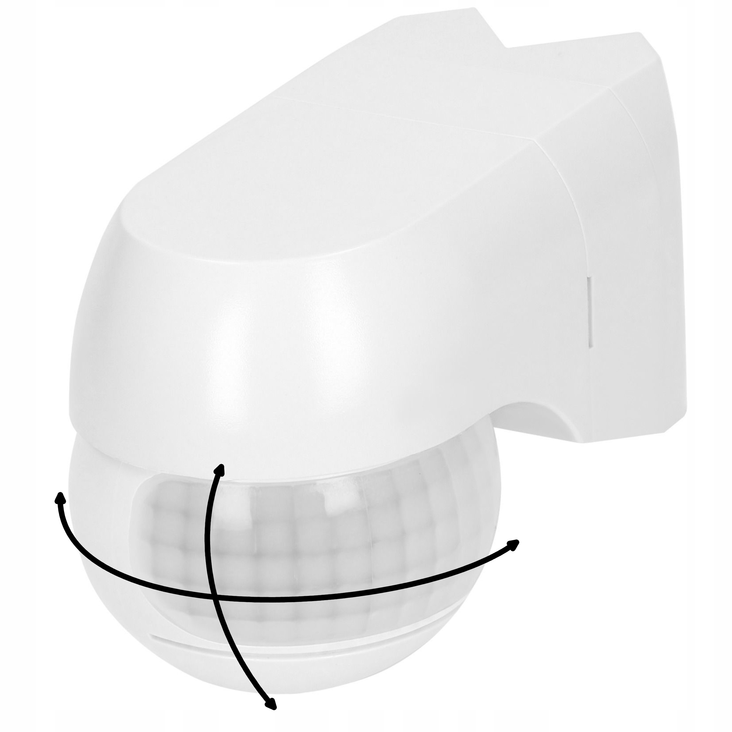 CZUJNIK RUCHU ZMIERZCHU ZEWNĘTRZNY LED ROGOWY REGULACJA 1200W BIAŁY IP44 Marka Orno