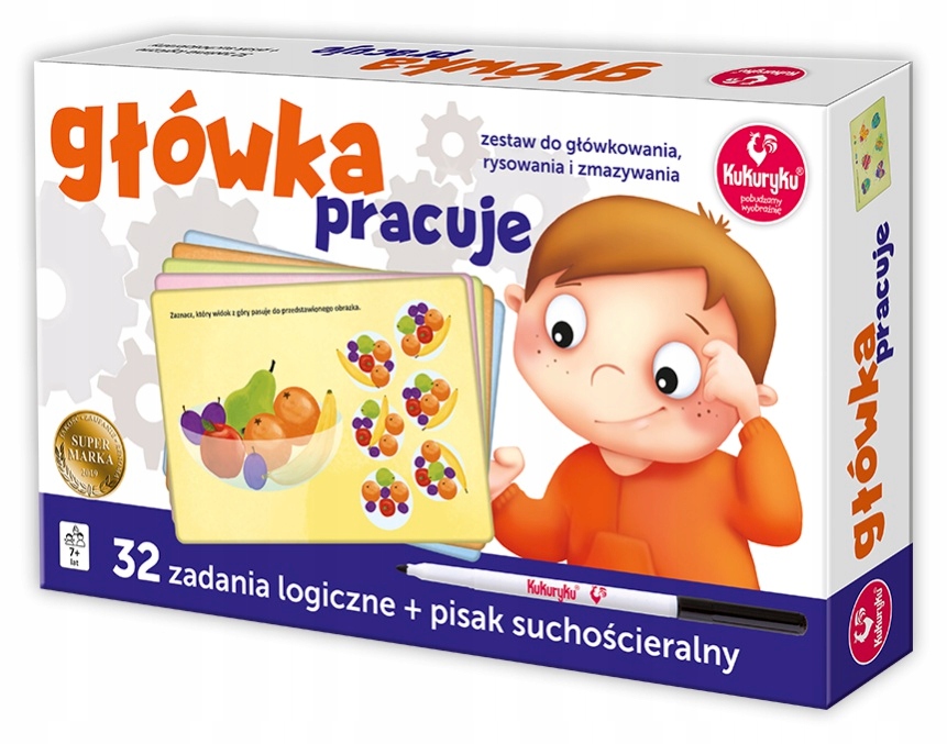 

Gra Główka Pracuje zestaw do główkowania rysowania