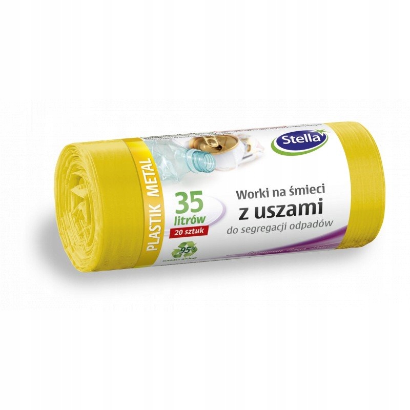 

Worki Stella, do metalu tworzyw,z uszami 35l 20szt