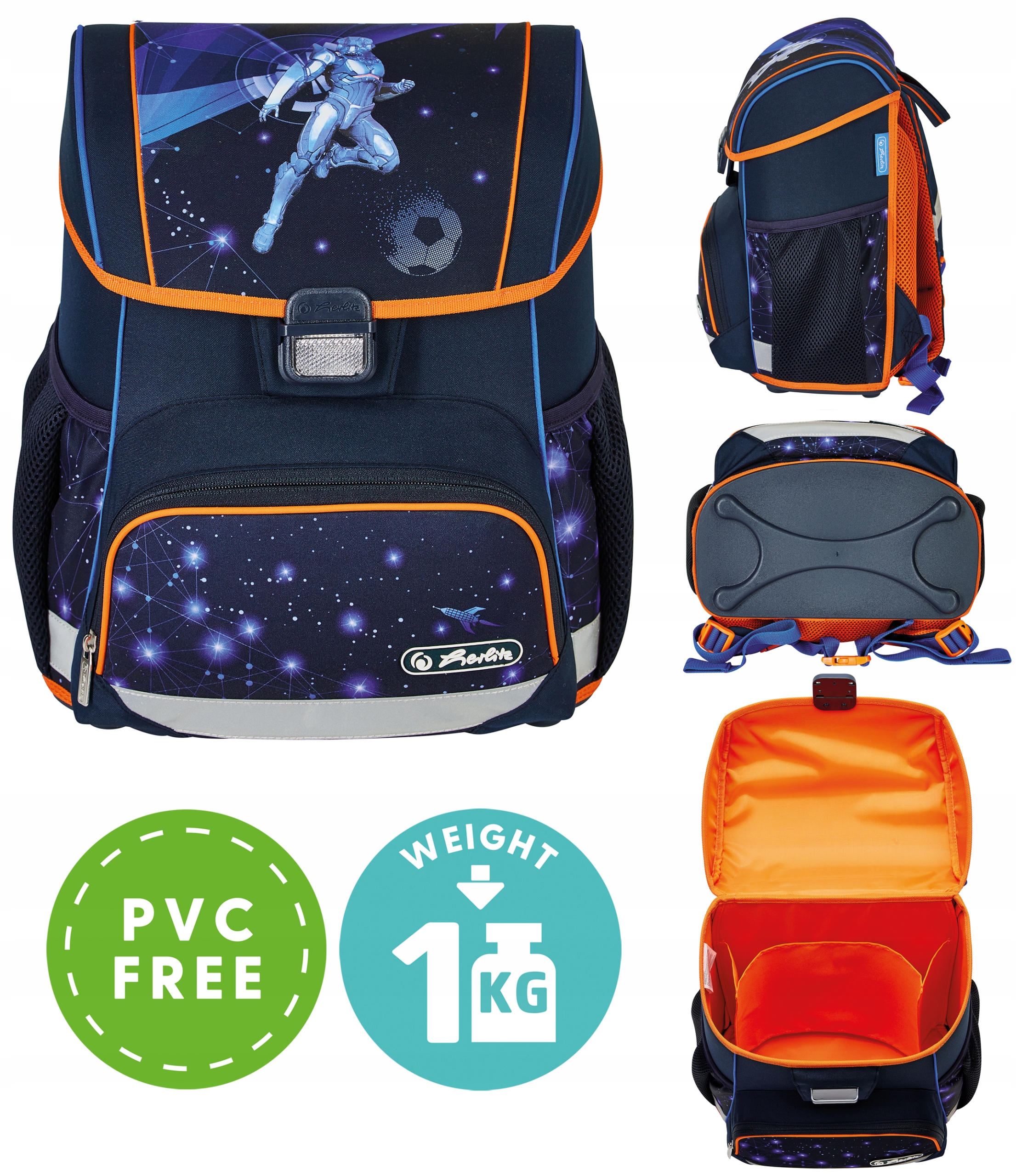 TORNISTER SZKOLNY HERLITZ LOOP PLUS GALAXY GAME Bohater / Bajka brak