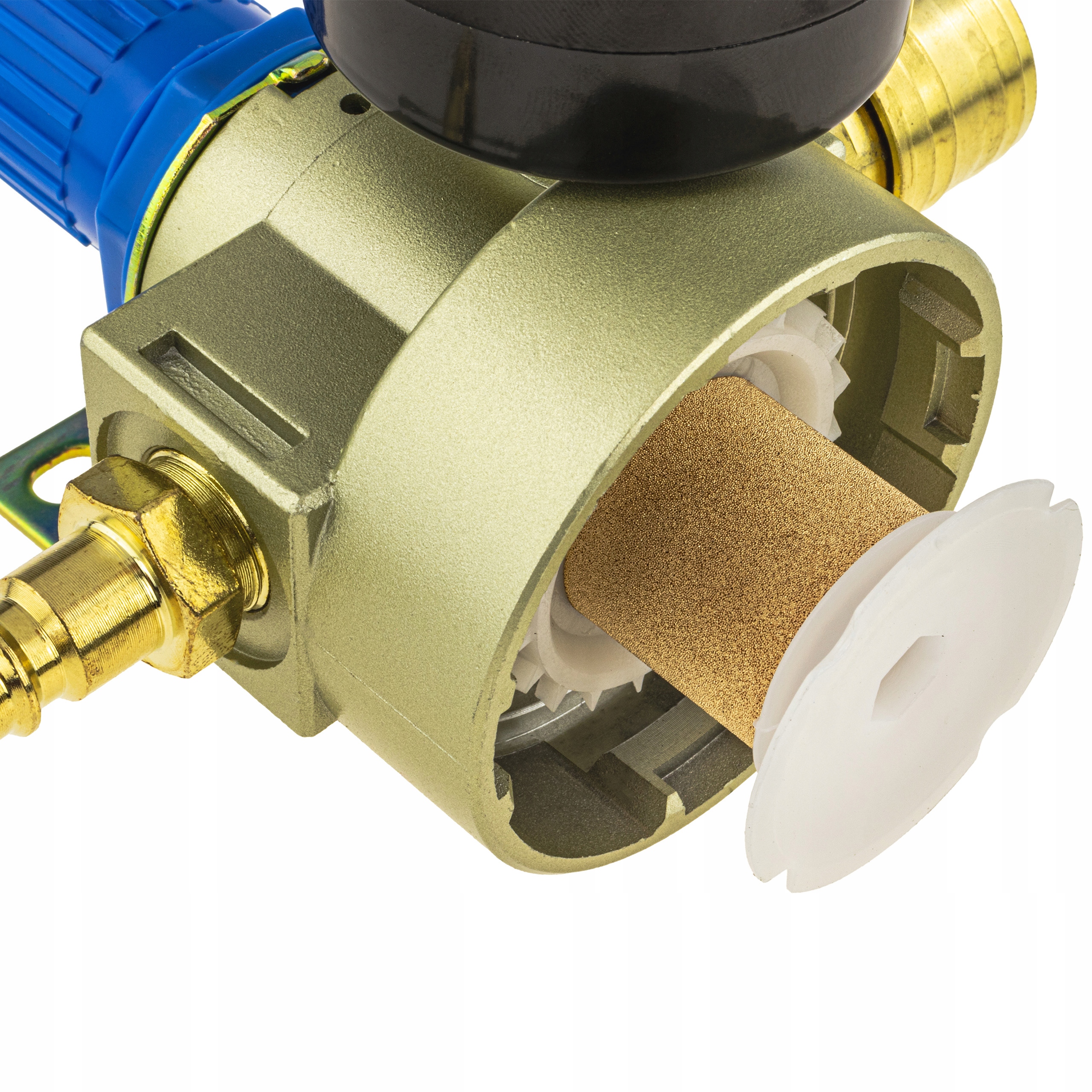 REDUKTOR CIŚNIENIA FILTR POWIETRZA ODWADNIACZ 1/2 + REGUATOR MANOMETR PROFI Kod producenta V02004_1