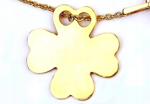 

Naszyjnik koniczynka Celebrytka srebro 925 50 CM