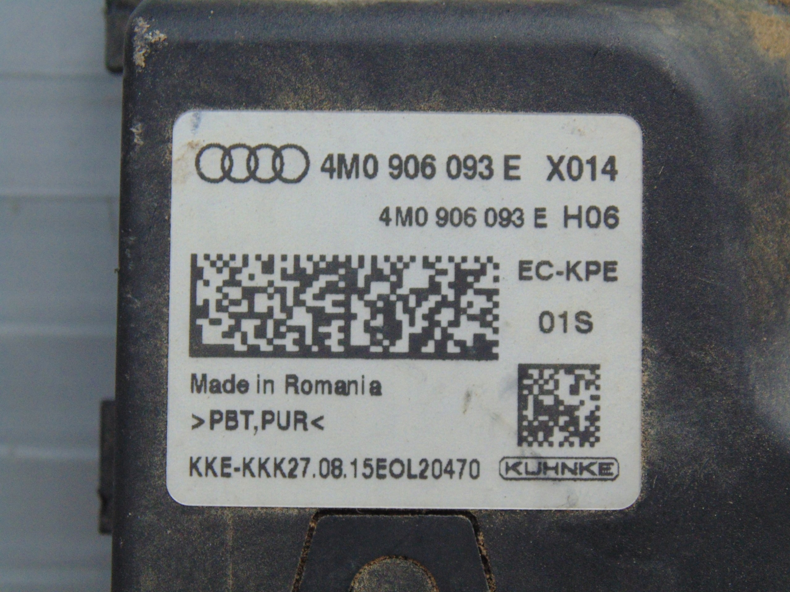 MODULE UNITÉ DE CONTRÔLE POMPY CARBURANT AUDI Q7 4M 4M0906093E