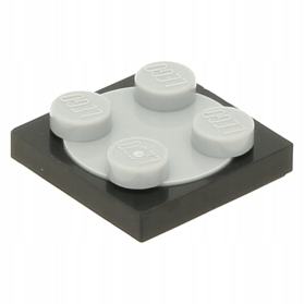 

Lego Płytka 2 x 2 obrotowa 3680c02 Czarna Lbg Nowa