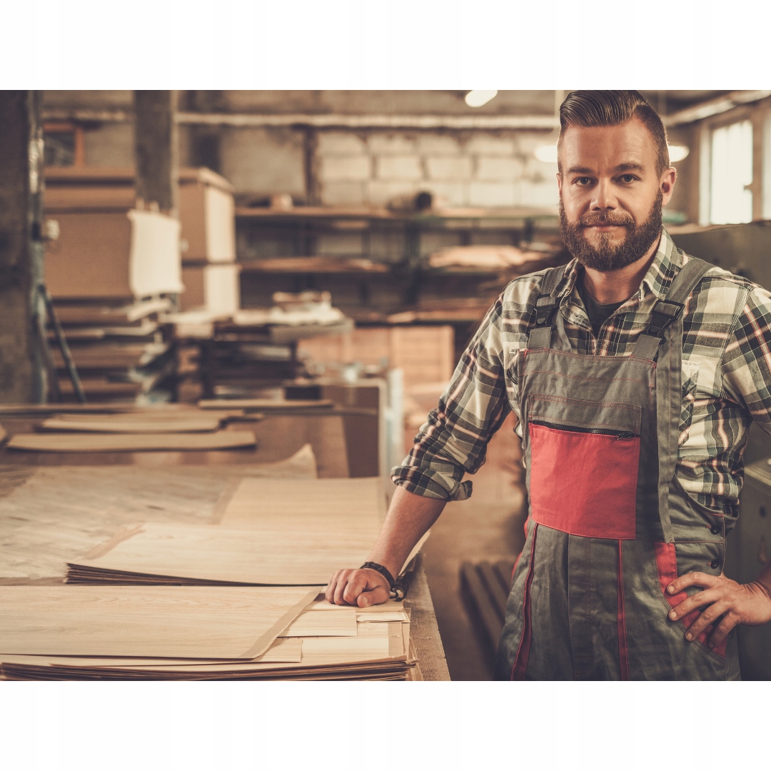 ŚWIECZNIK drewniany na 3 wkłady tealight DECOUPAGE Marka HERN