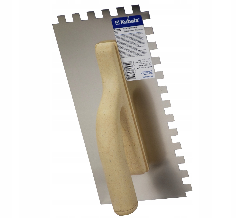 KUBALA PACA MET. 130X270 NIERDZ. ZĄB 10X10 2605 Typ paca