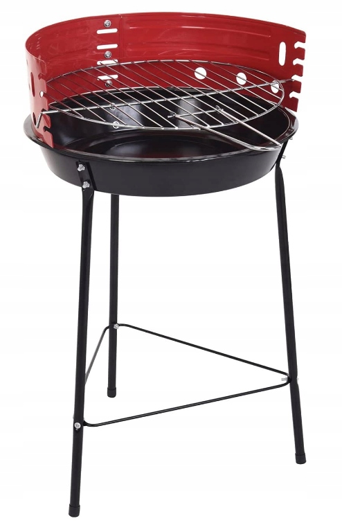 

Grill Gril Węglowy Okrągły Turystyczny Z Regulacją