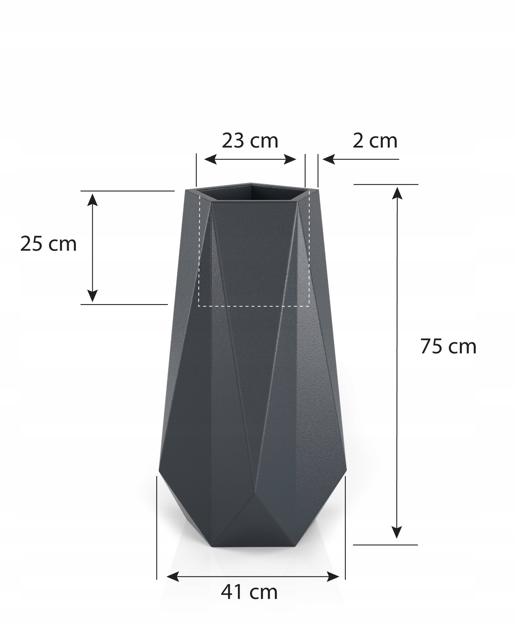 

Modna i oryginalna donica Siena, Nowość!!