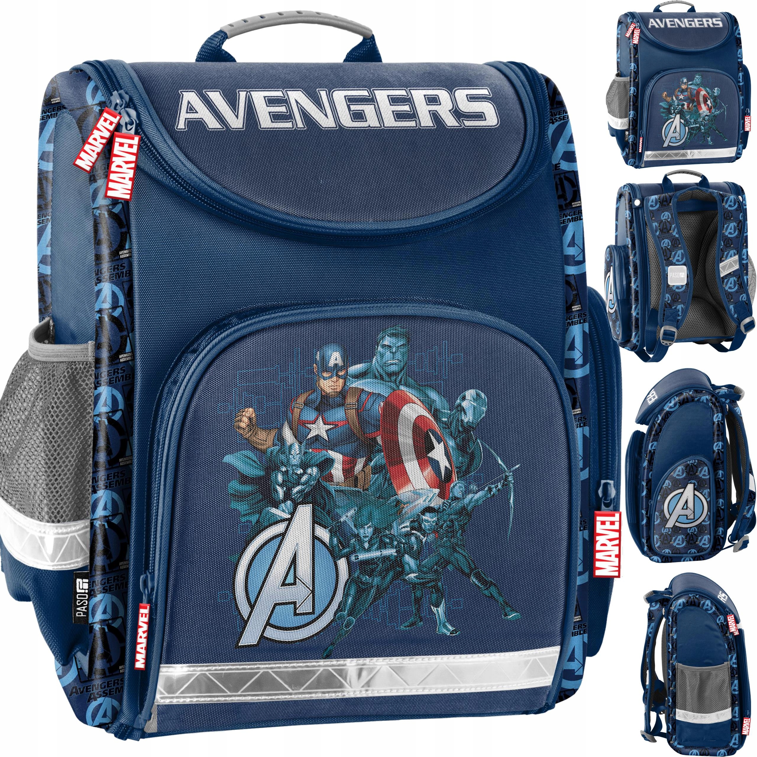 Avengers Tornister Szkolny Chłopięcy Iron Man