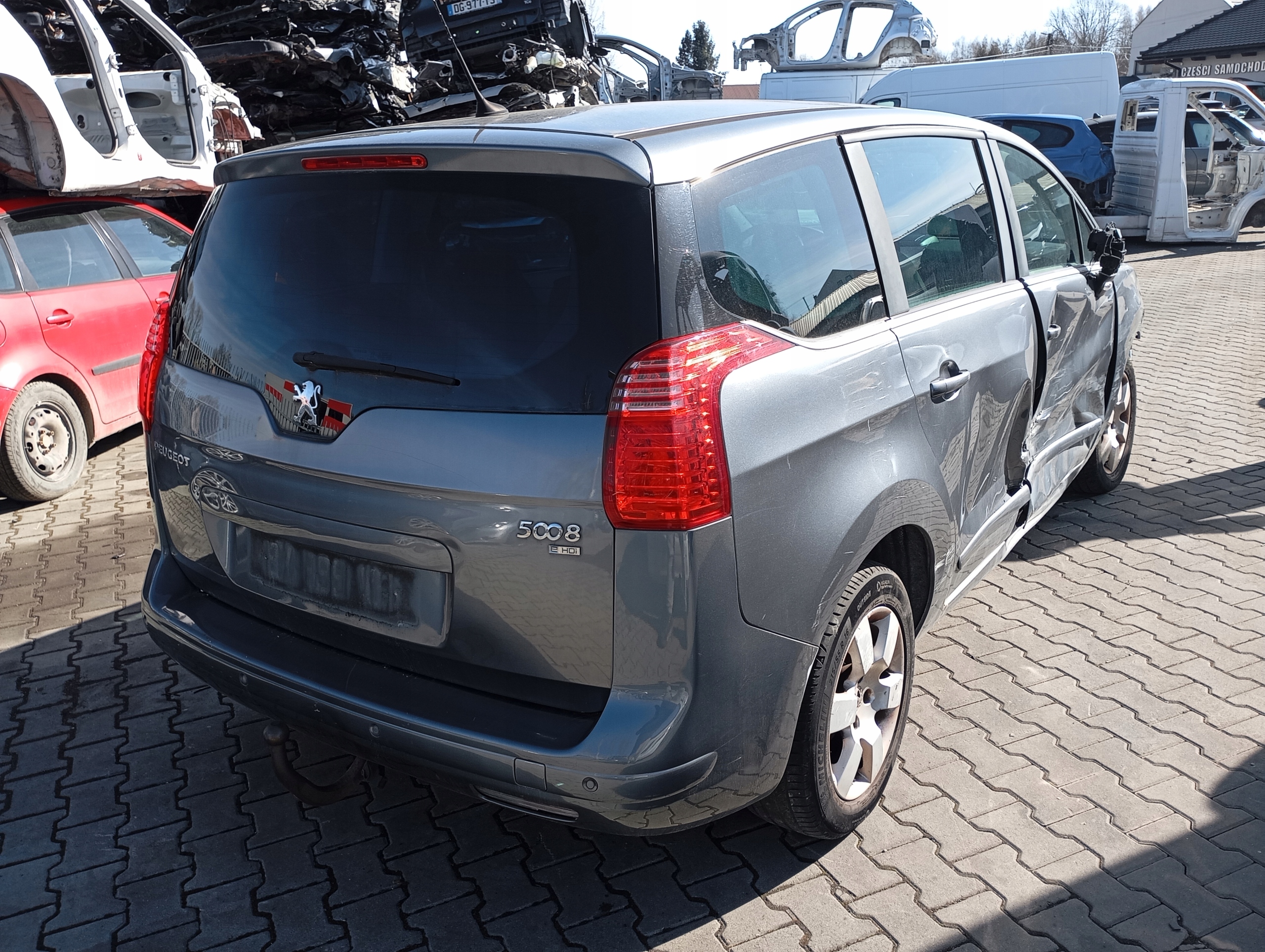 PEUGEOT 5008 I 1 T87 0U 0E LAMPA TYŁ PRAWA EU