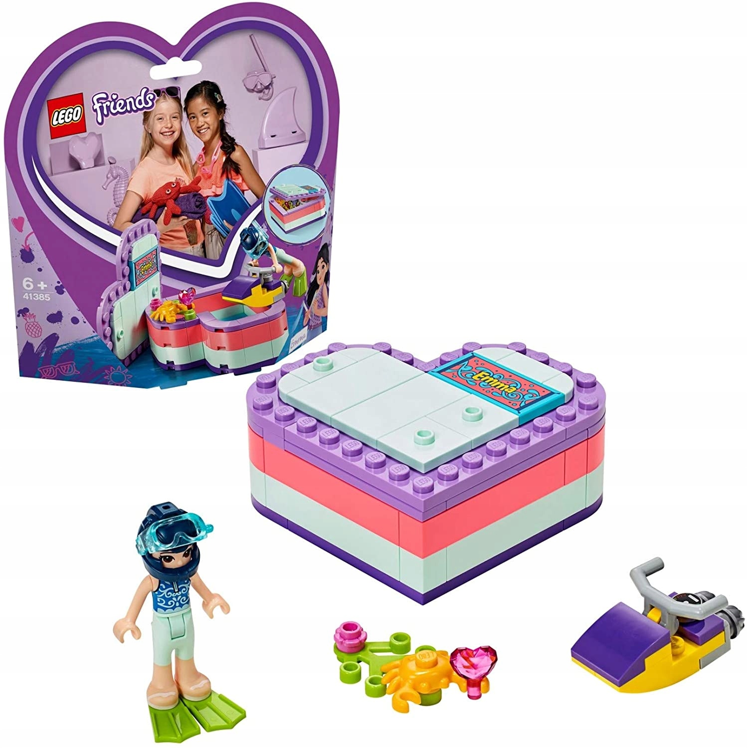 Lego Friends 41385 Pudełko Przyjaźni Emmy