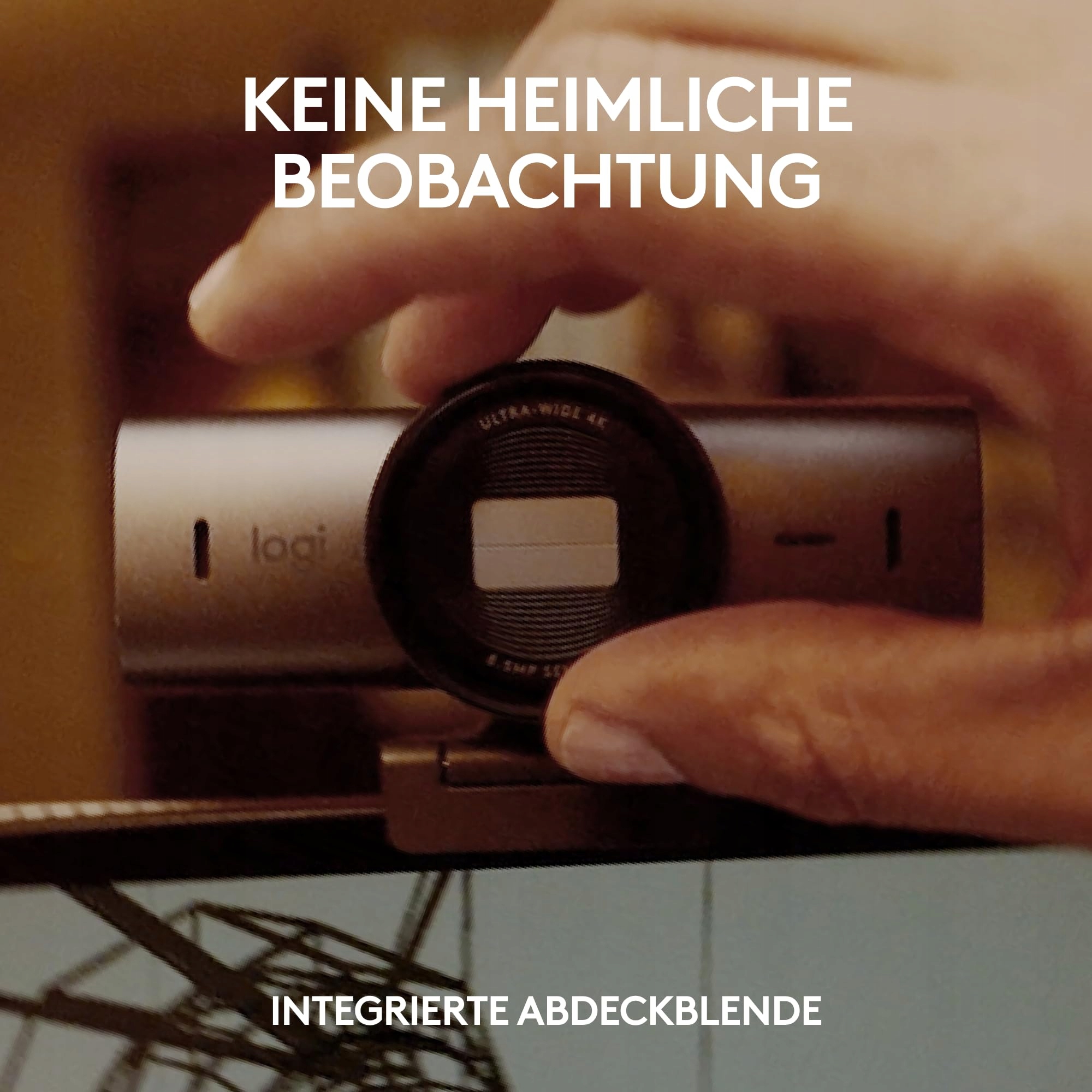LOGITECH MX Brio 4K Ultra HD Kamera USB-C z Redukcją Szumów — miniatura 9
