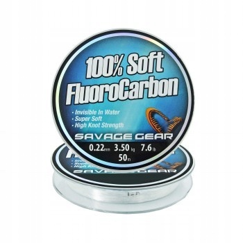 Fluorocarbon Savage Gear Soft 0,22 mm 50 m
