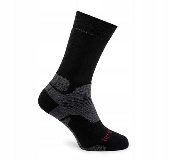 SSkarpety turystyczne Bridgedale Hike Merino black 44-47