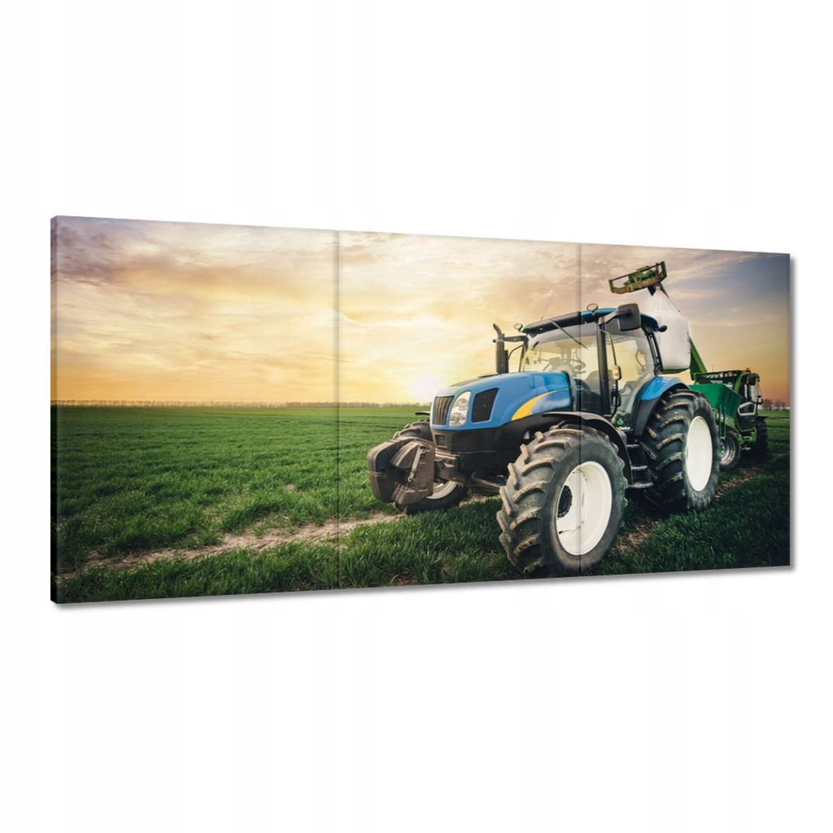 Obrazy 180x90 Traktor s hnojivom