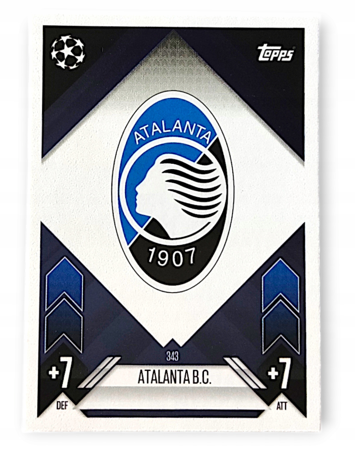 Topps Match Attax 2024-2025 Logo Club Badge 343 Atalanta