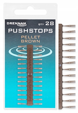 Drennan Stopery Pushstop BRĄZOWY 28szt
