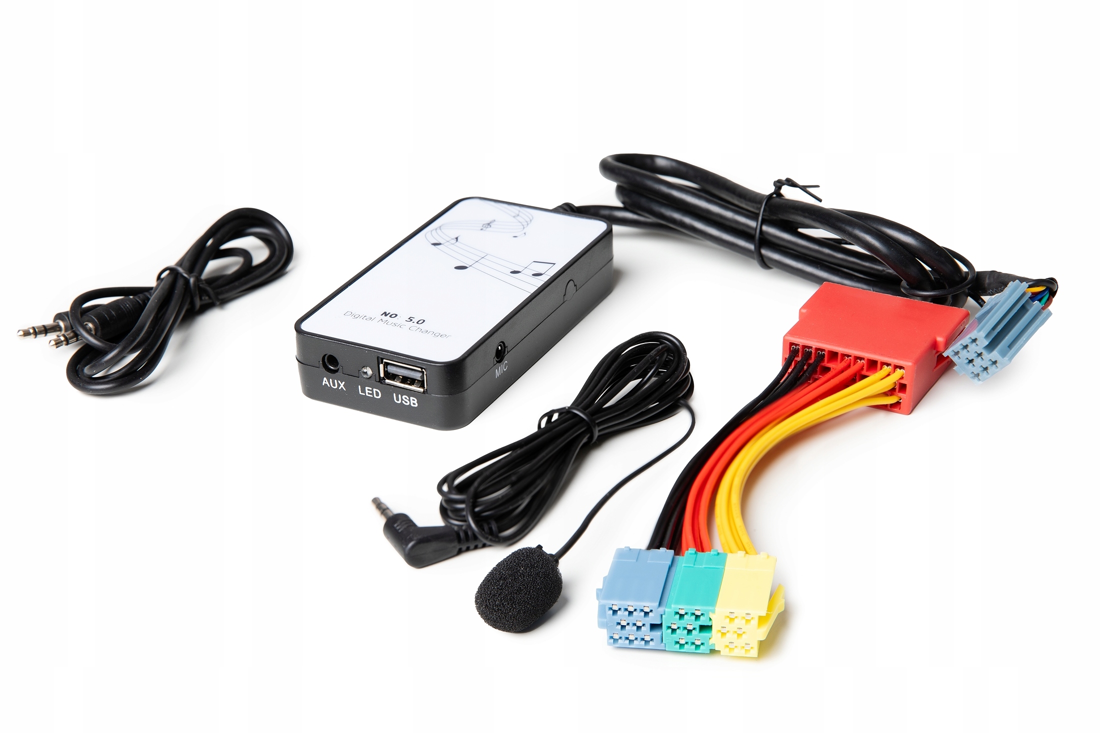 Transmiter Adapter Bt Usb Aux Audi Chorus Concert Symphony Navigation Plus