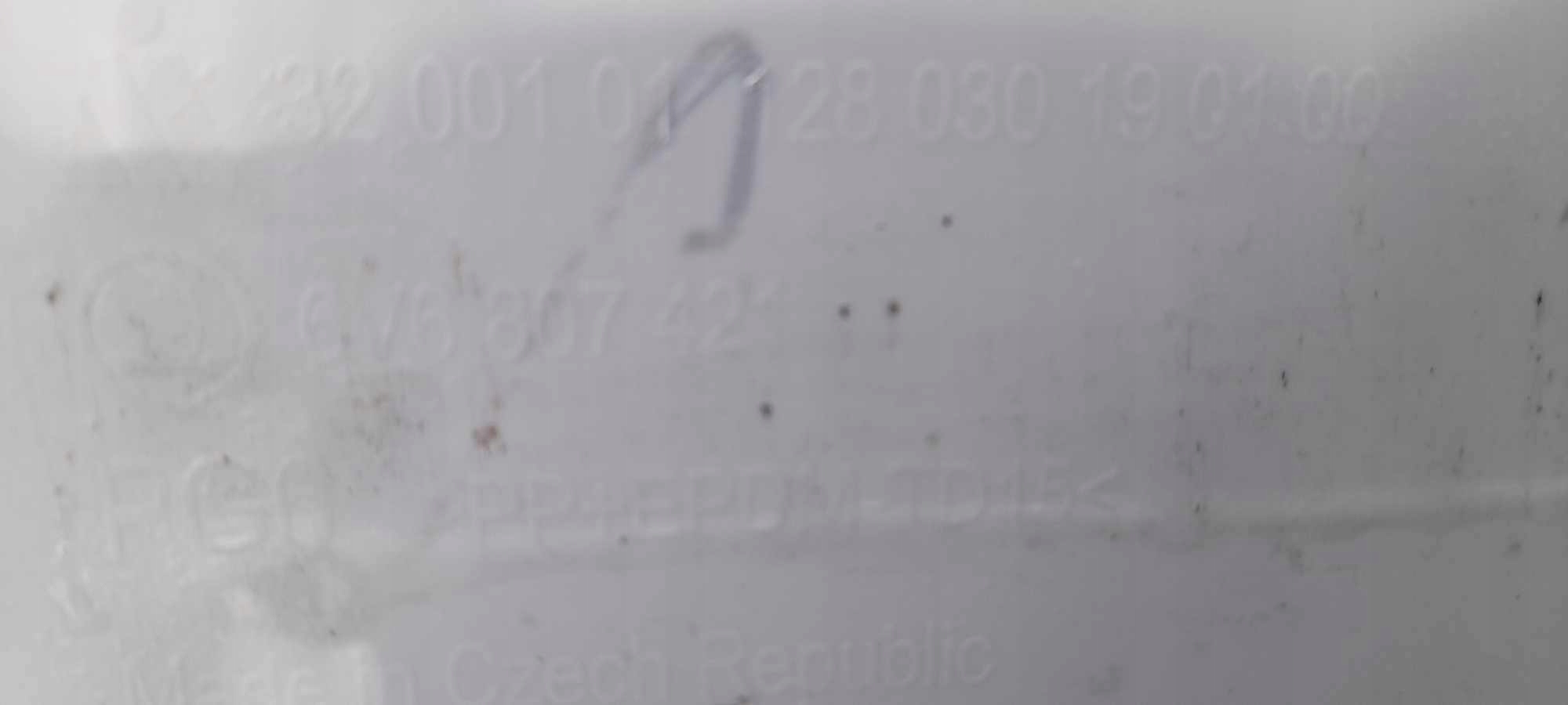 bumper rear SKODA FABIA III LIFT HB 6V6807421