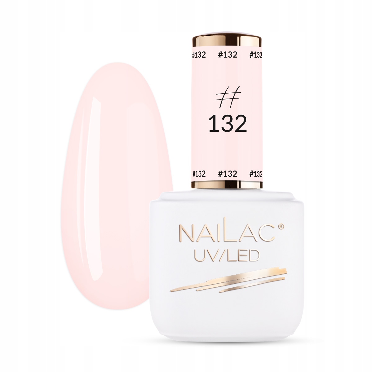 

#132 Lakier hybrydowy NaiLac 7ml