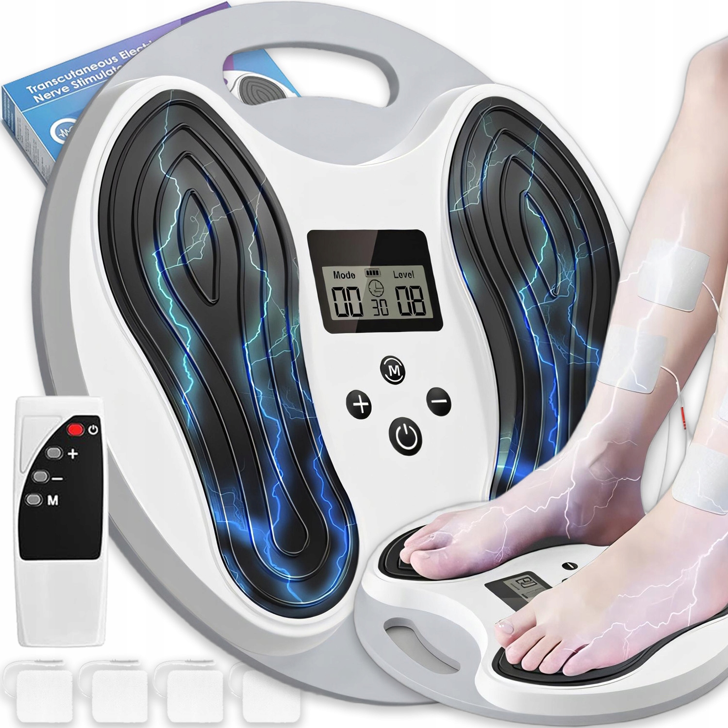 Masażer Stóp Z Podczerwienią I Terapią Tens Elektrostymulator Do Masażu