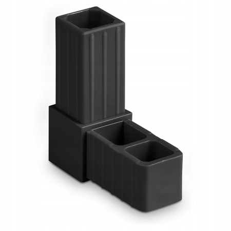 

Łącznik złączka do profili 20x20x1,5 typ L czarny