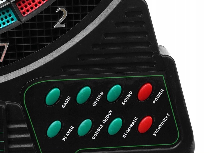 Elektroniczna TARCZA DART 18 gier + 6 RZUTEK ET01 Model ET01