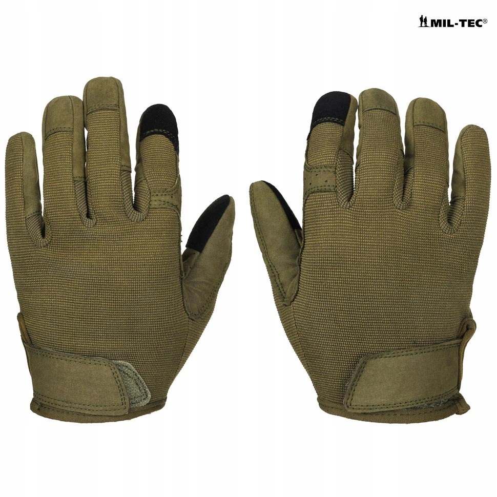 RĘKAWICE STRZELECKIE MilTec COMBAT TOUCH Olive S Marka inna